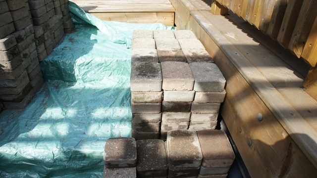 Pavers, Ready For Install