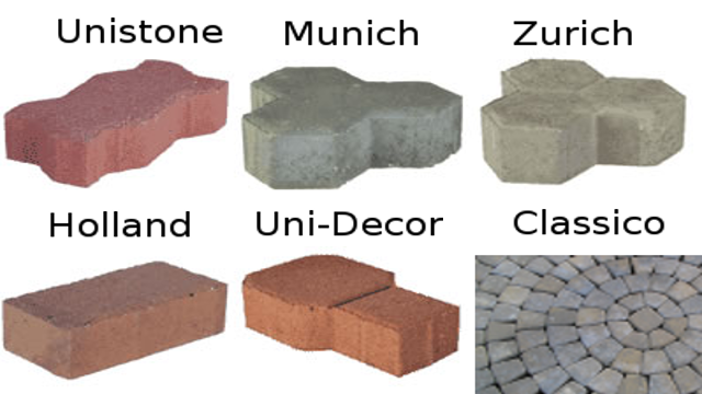 First generation pavers